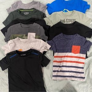 Bundle of Boys Short Sleeve Shirts